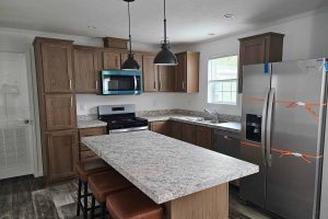Redman Northwood Kitchen Island angle 2